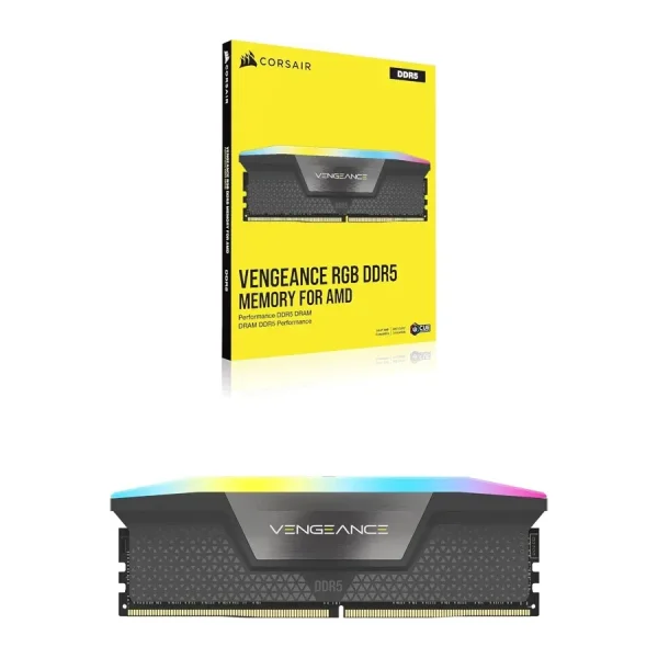 Corsair Vengeance RGB 16 GB 6000 MHz CL36 CMH16GX5M1E6000Z36 DDR5 Ram