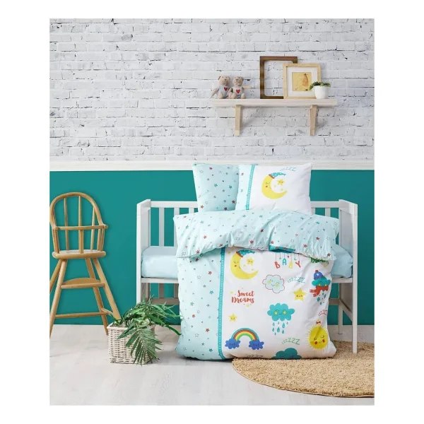 Cotton Box Tatlı Rüyalar Mint Bebek Nevresim Takımı