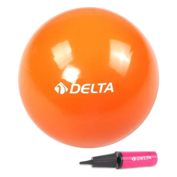 Delta 20 Cm Turuncu Pilates Denge Egzersiz Topu + Pilates Topu Pompası