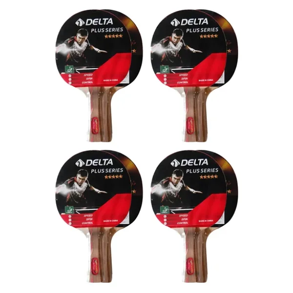Delta 4 Adet ITTF Onaylı Masa Tenisi Raketi