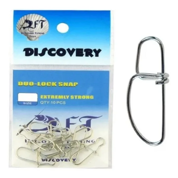 DFT CJS032 Duo Lock Klips Nikel NO:03 1/10