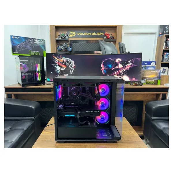 Dolgun Teknoloji 4746 R7-7800X3d 32Gb 1Tb Rtx5080 16Gb W11 Pro Oem Bilgisayar