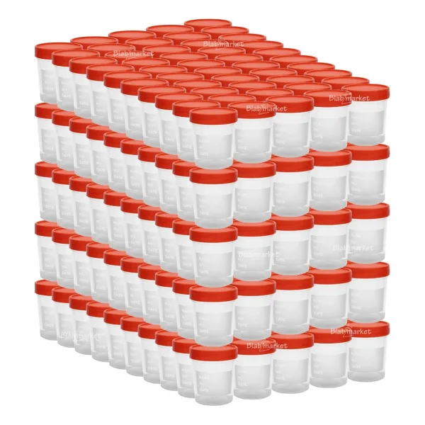 Edlab Idrar Numune Kabı 100 ml Idrar Numune Kabı 250 Adet
