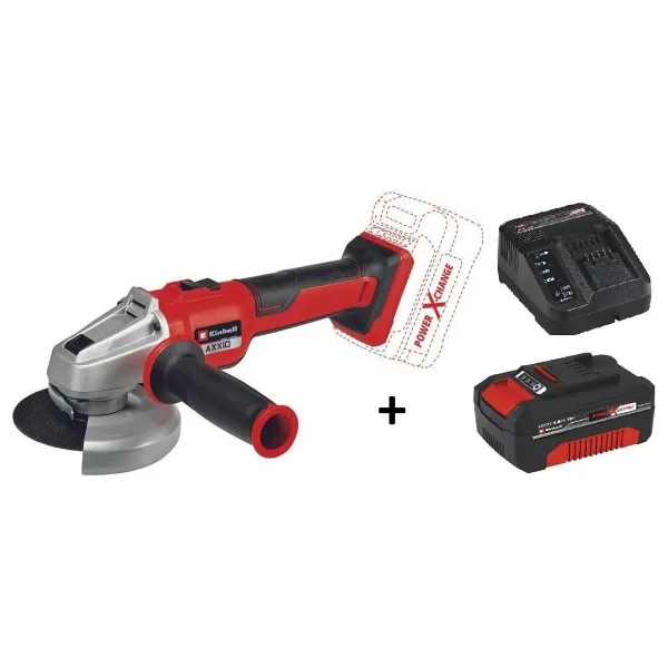 Einhell Axxio 18/115 Q Tek Akülü 4 Ah Taşlama Makinesi