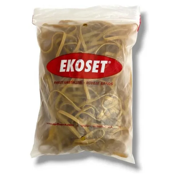 Ekoset Geniş Kauçuk Paket Ambalaj Kasa Lastiği 150x5mm 100 adet
