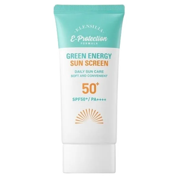 ELENSILIA Hassas Ciltlere Özel Yatıştırıcı SPF50+PA++++ Kore Güneş Kremi Elensilia Green Energy Sun Screen