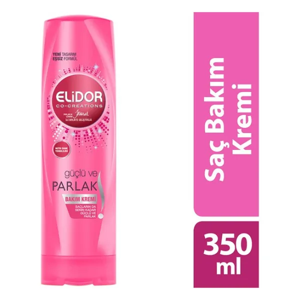 Elidor Saç Kremi Güçlü Parlak 350 Ml