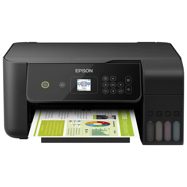 EPSON EcoTank L3160 L5190 L6190 için 4 renk 1 Takım Photoink Mürekkep