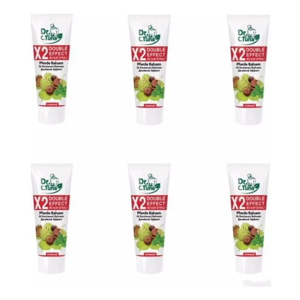 Farmasi Dr.Cevdet Tuna Çift Etkili At Kestanesi 250 ml 6 Adet Masaj Jeli