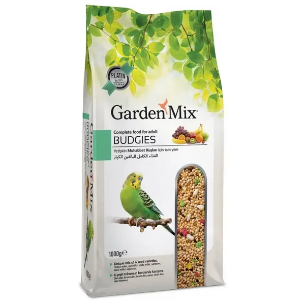 Gardenmix Platin Meyveli 1 kg Muhabbet Kuşu Yemi
