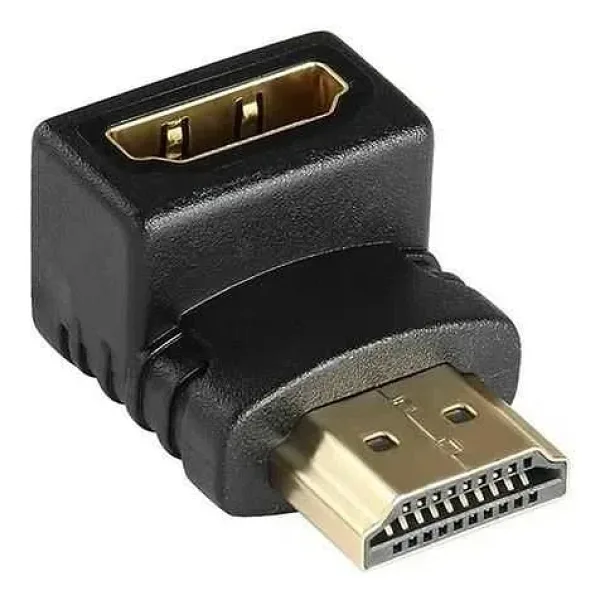 HDMI Dişi Erkek Çevirici Konnektör - 90 Derece