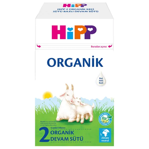 Hipp Organik 2 Keçi Sütü Bazlı Devam Sütü 400 gr