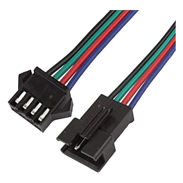 IC-261J-4 JST SM 4P Kablolu Konnektör Takım