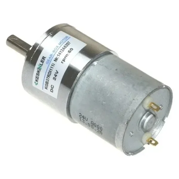 KGB-37 24V 16Rpm Redüktörlü Dc Motor