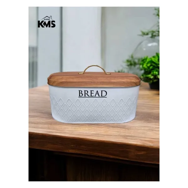 Kmskumsar Yeni Desen Kabartma Detaylı Premium Metal Ekmeklik