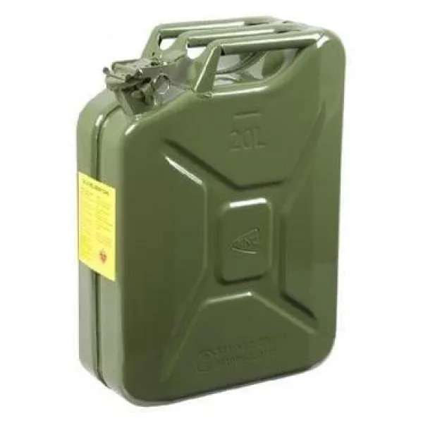 Knc 20 Lt Yeşil Metal Yakıt Bidonu KC020-8G