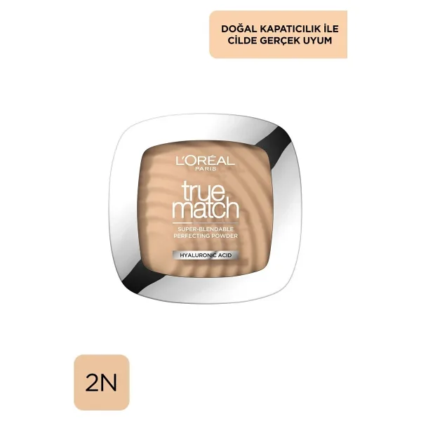 L'Oreal Paris True Match Super-Blendable 2N Vanilla 9 gr Kompakt Pudra
