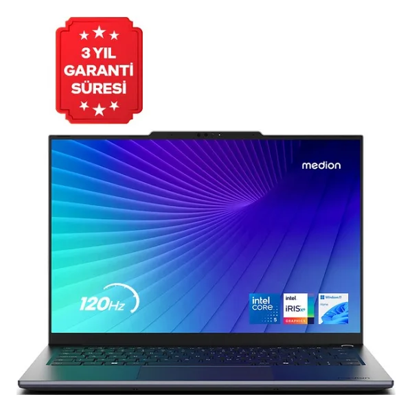 Medion Signium 14 S1 Md600002 Intel Core 5 120U 16Gb Ram 512Gb Ssd 14" Oled W11h Dizüstü Bilgisayar