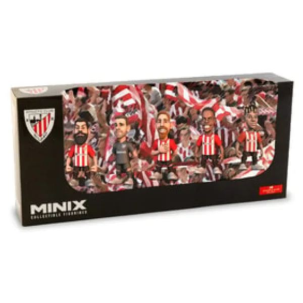 Minix 5'li Figür 7 Cm Athletic Bilbao Simon - Villalibre - Williams - Williams Jr. - Muniain