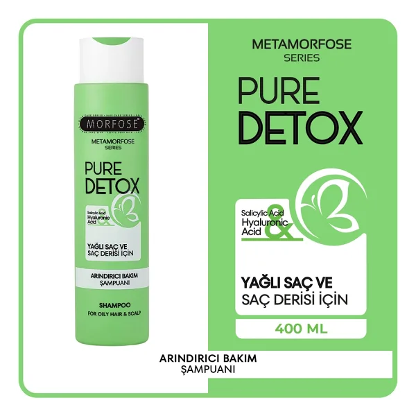 Morfose Metamorfose Pure Detox 400 ml Şampuan