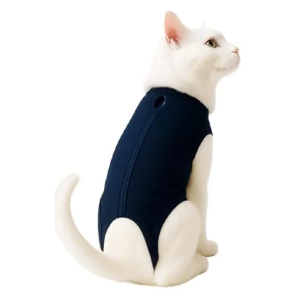 MPZ PETS Kedi ve Köpek Kıyafeti & Elbisesi Lacivert Medikal Veteriner Çıkışı Tulum Yeşil L