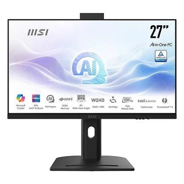MSI Modern AM273Q AI 1UM-421EU Ultra 5 125H 16 GB 512 GB SSD Arc Graphics 27" QHD All in One PC