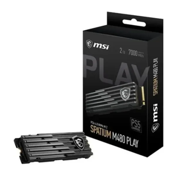 MSI Spatium M480 PCI-Express 4.0 2 TB M.2 SSD