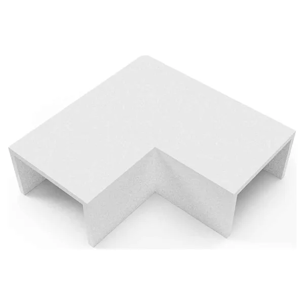 Mutlusan L Köşe Beyaz 25X16 mm