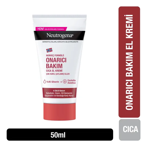 Neutrogena Cica Onarıcı Bakım El Kremi 50 ml