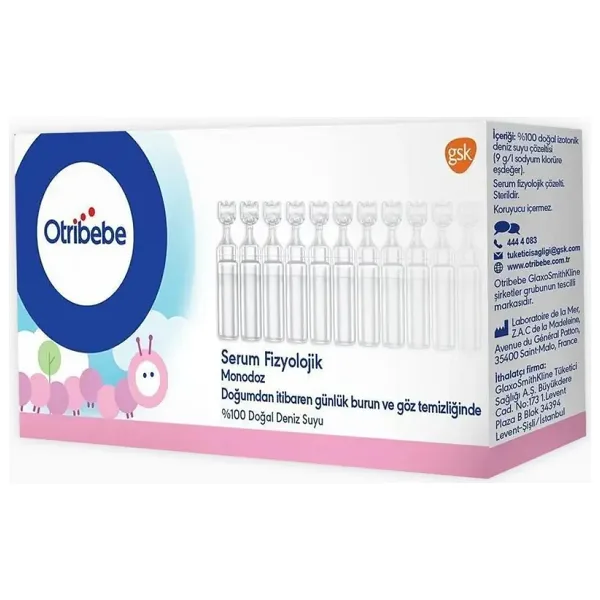 Otribebe Monodoz 5 ml 20'li Flakon İzotonik Deniz Suyu