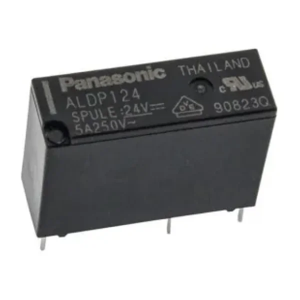 Panasonic 5A 24VDC ALDP124W Role (Kombi Kartı Için Rolesi)