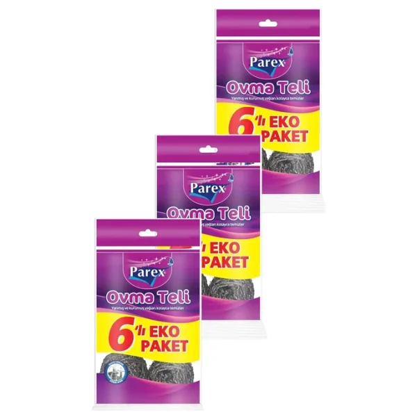 Parex 6'Li Ovma Teli Üçlü Paket