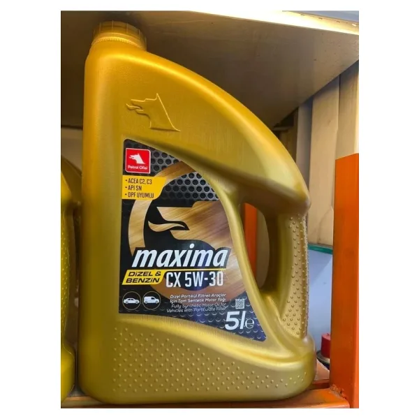 Petrol Ofisi Maxima Cx 5w30 Partiküllü Motor Yağı 5 Litre