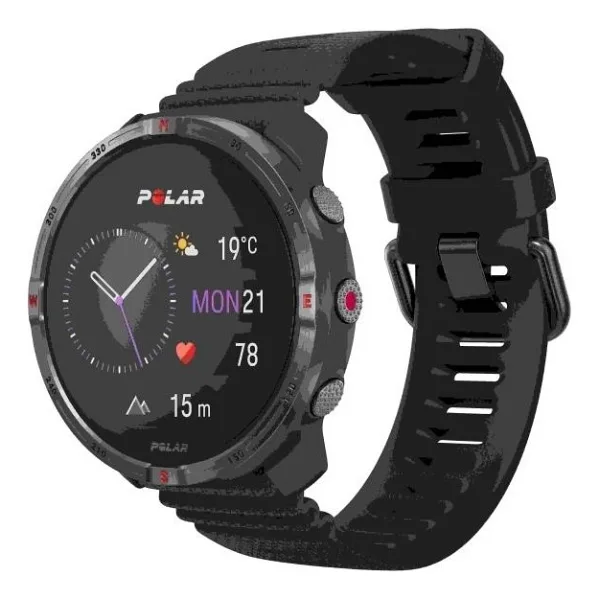 Polar Grit X2 Siyah Akıllı Saat
