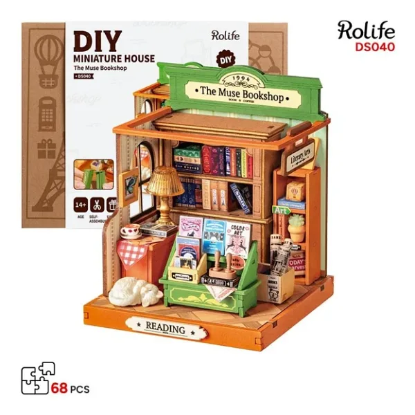 Rolife DS040 Kitabevi Minyatür Maket