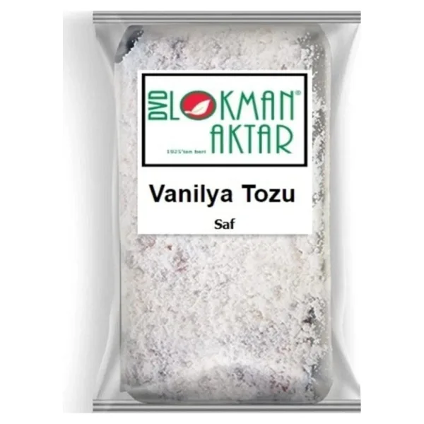 Saf Vanilya 250 Gr. Toz Vanilya Saf