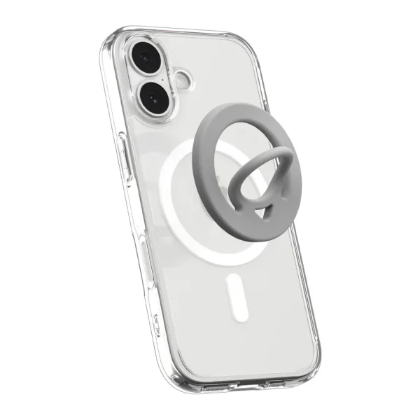 Spigen MagFit AMP08887 Gri MagSafe Manyetik Telefon Tutucu