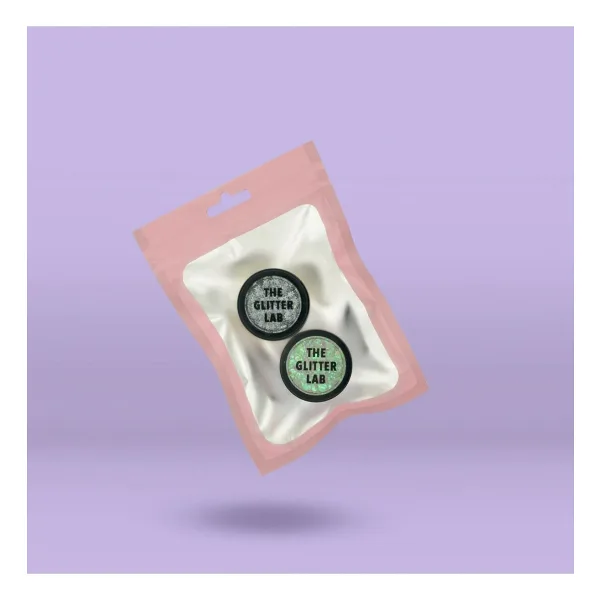 The Glitter Lab Set Glitter - Hazy Duo