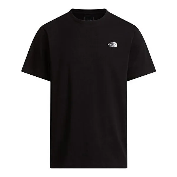 The North Face Evolution Simple Dome NF0A8CZ2JK31 Siyah Kısa Kollu Bisiklet Yaka Erkek Tişört