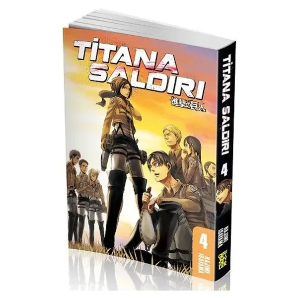 Titana Saldırı 4. Cilt - Hajime İsayama