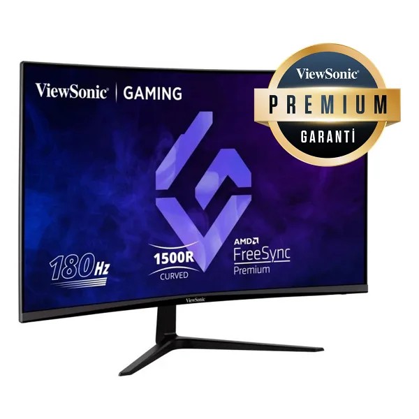 ViewSonic VX3218-PC-MHDJ 31.5" 1 ms Full HD Curved 180 Hz Oyuncu Monitörü