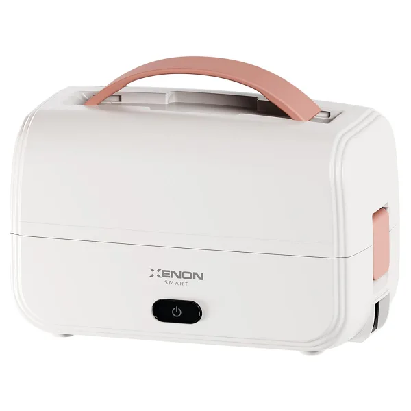 Xenon Smart Elektrikli Sefer Tası Isıtıcılı, Çift Hazneli, Çelik, Vakumlu, Sızdırmaz, Yemek Kabı (X1122)