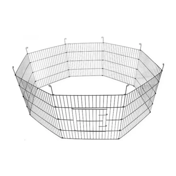 Aqua Boutique Aqua Boutique Metal Kedi Köpek Çiti Siyah 61x91CM