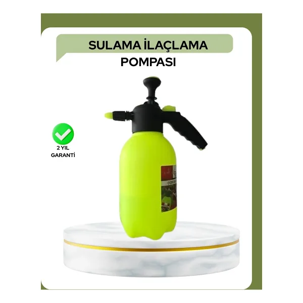 Astraltech 2 Litre Püskürtücü Bakır Nozullu Ayarlı Sprey Temizlik ve Bahçe