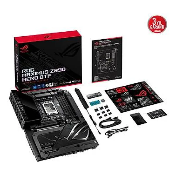 Asus ROG Maximus Z890 Hero BTF Wi-Fi Intel LGA1851 DDR5 ATX Anakart