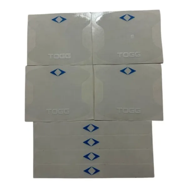 Autowise Togg Marka Logolu Oto Kapı Kolu Çizik Önleyici Yapışkan 8'li Set