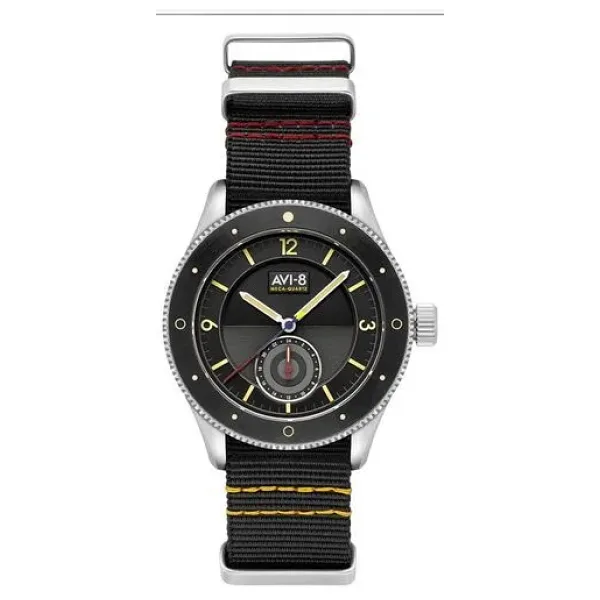 AVI-8 Flyboy Airmaster Sector Meca-Quartz AV-4112 Erkek Kol Saati