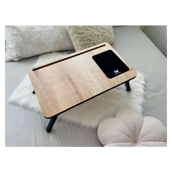 Axolotl Folding Telefon Ve Tablet Bölmeli Katlanır Ayaklı Laptop Sehpası Notebook Bilgisayar Çalışma Masası
