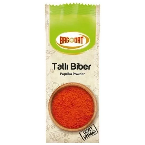 Bağdat Baharat 75 gr Tatlı Kırmızı Toz Biber
