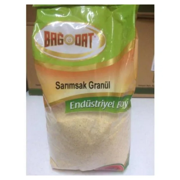 Bagdat Baharat - Sarımsak Granul, 1 Kg Ekonomik Boy (Yeni Tarihli)